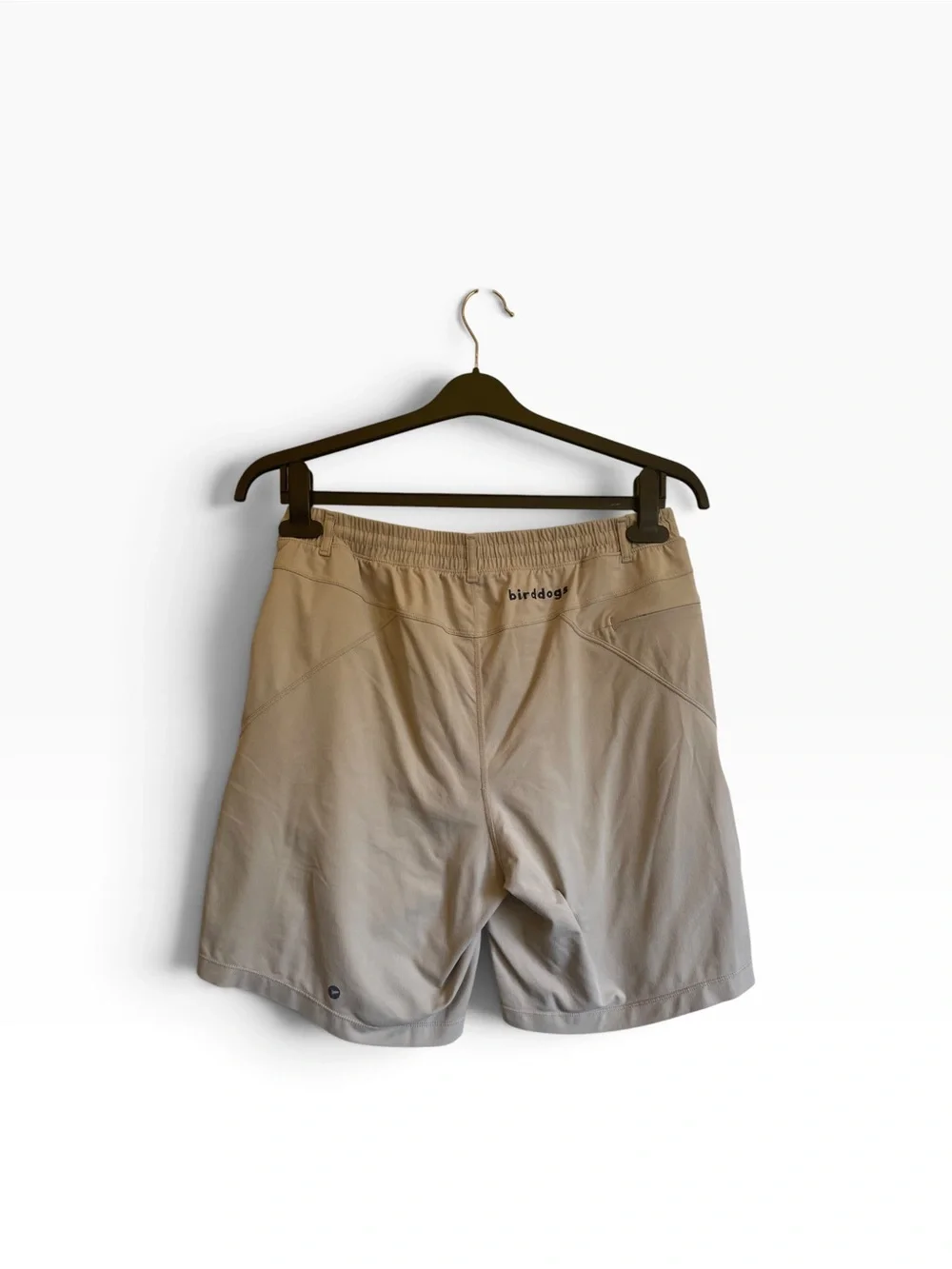 Birddogs Gym/Khaki Performance Shorts Elastic Waist Cargo